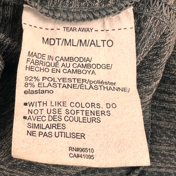 Under Armour Men’s The Performance Polo Heather Grey Medium Tall - Picture 5 of 5